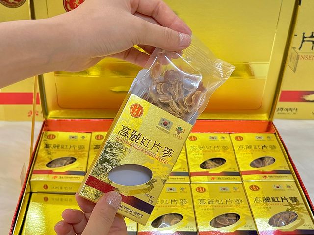 Hồng Sâm Hàn Quốc Thái Lát Sẵn Daedong 200g - Dễ Dàng Sử Dụng, Tăng Cường Sức Khỏe, Quà Tặng Ý Nghĩa