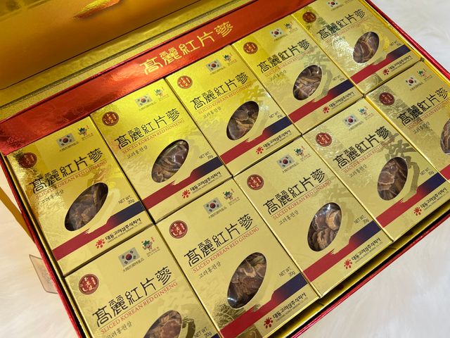 Hồng Sâm Hàn Quốc Thái Lát Sẵn Daedong 200g - Dễ Dàng Sử Dụng, Tăng Cường Sức Khỏe, Quà Tặng Ý Nghĩa