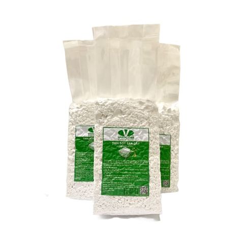 Bột Sắn Dây Nguyên Chất Viaicom - Tinh Bột Sắn Dây Sạch, Thơm Ngon, Bổ Dưỡng, Giải Nhiệt, 500gr