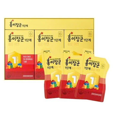 Nước hồng sâm trẻ em cao cấp KGC Kid Tonic Step1 (3-4 tuổi)