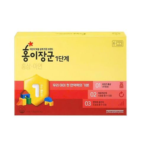 Nước hồng sâm trẻ em cao cấp KGC Kid Tonic Step1 (3-4 tuổi)