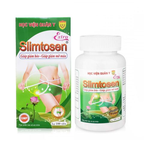 Viên nang giảm cân giảm mỡ Slimtosen Extra HVQY sale sốc date t5/2025