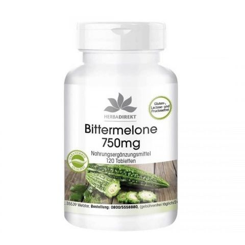 Viên uống mướp đắng Warnke Bittermelone 750mg - Đức