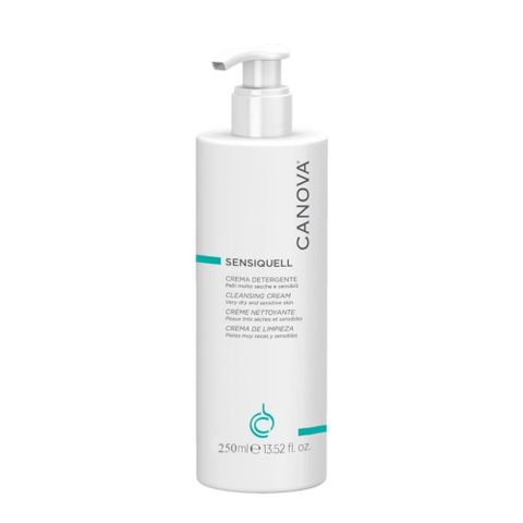 Sữa Rửa Mặt Canova Sensiquell 250ml - Cleansing Cream Cho Da Nhạy Cảm, Làm Sạch Dịu Nhẹ, Ngăn Ngừa Vi Khuẩn