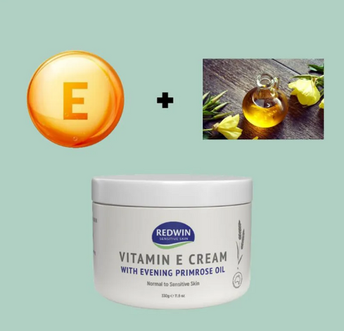 Kem Dưỡng Da Redwin Vitamin E & Tinh Dầu Hoa Anh Thảo 330g - Dưỡng Ẩm Chống Lão Hóa, Chăm Sóc Da Mịn Màng Từ Úc