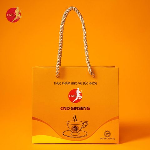 Nhân Sâm Hòa Tan CND Ginseng - Giúp Dưỡng Khớp, Hạn Chế Thoái Hóa Khớp, 20 Gói, Thực Phẩm Bảo Vệ Sức Khỏe