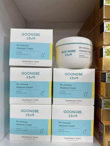 Kem Dưỡng Ẩm Goongbe Moisture Cream Cho Trẻ Sơ Sinh - 180ml, Giúp Giữ Ẩm Và Chăm Sóc Da Nhạy Cảm, Xuất Xứ Hàn Quốc