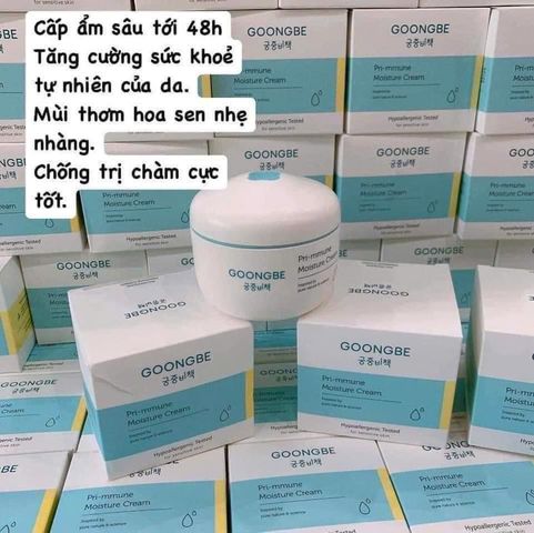 Kem Dưỡng Ẩm Goongbe Moisture Cream Cho Trẻ Sơ Sinh - 180ml, Giúp Giữ Ẩm Và Chăm Sóc Da Nhạy Cảm, Xuất Xứ Hàn Quốc