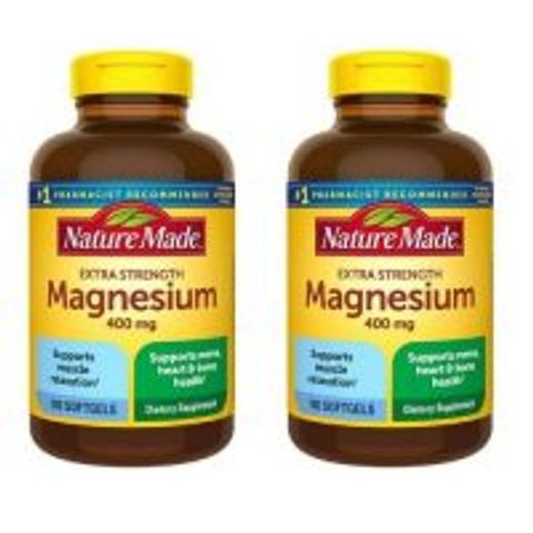 Viên Uống Bổ Sung Magie Magnesium Extra Strength Nature Made 40mg