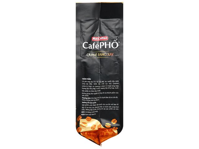 Cà phê rang xay MacCoffee Café Phố 450g, hương vị đậm đà