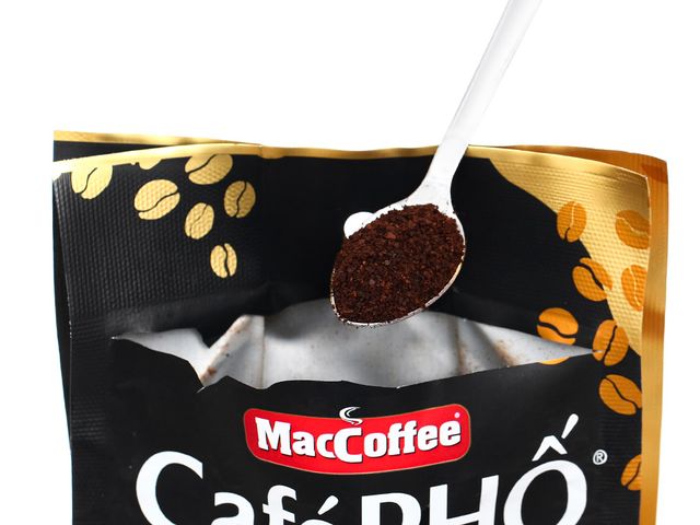 Cà phê rang xay MacCoffee Café Phố 450g, hương vị đậm đà