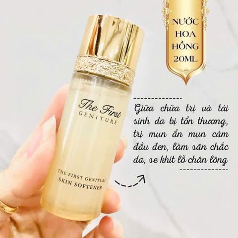 Set Dưỡng Da Tế Bào Gốc Ohui The First Mini 5 Món - Chống Oxy Hóa, Trẻ Hóa Làm Sáng Da, Hỗ Trợ Phục Hồi Da Mẫn Cảm
