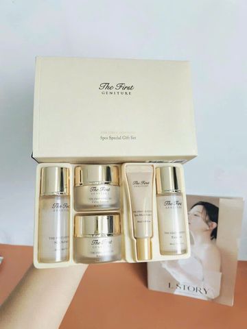 Set Dưỡng Da Tế Bào Gốc Ohui The First Mini 5 Món - Chống Oxy Hóa, Trẻ Hóa Làm Sáng Da, Hỗ Trợ Phục Hồi Da Mẫn Cảm