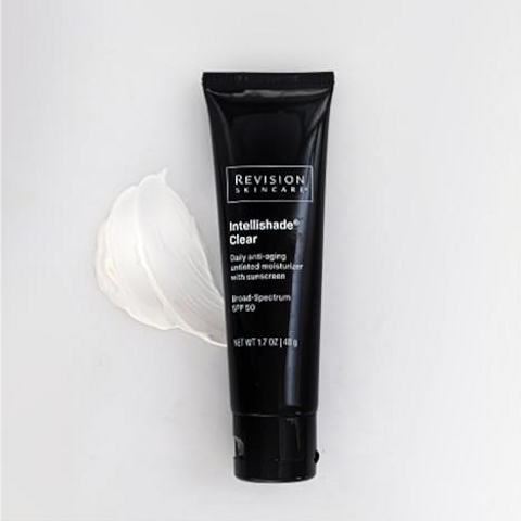 Kem Chống Nắng Revision Intellishade Clear SPF45 - Dưỡng Ẩm, Ngừa Lão Hóa, Không Màu, Đặc Trị Da Dầu và Hỗn Hợp