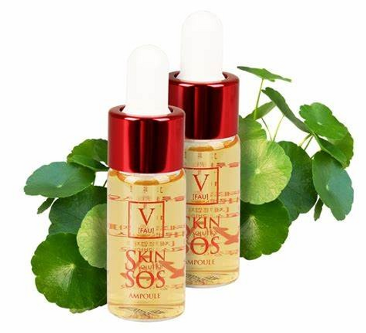 Tinh Chất Kháng Viêm FAU Skin Solution SOS Ampoule 10ml - Serum Phục Hồi Da Nhạy Cảm, Giảm Mẩn Đỏ, Chống Viêm, Dưỡng Ẩm Hiệu Quả