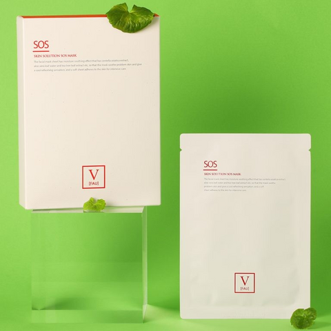 Mặt Nạ Nhiệt Lạnh Giảm Đỏ FAU Skin Solution SOS Mark