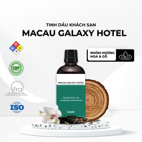 Tinh dầu khách sạn Macau Galaxy Hotel, Tinh dầu thơm phòng iCHARM