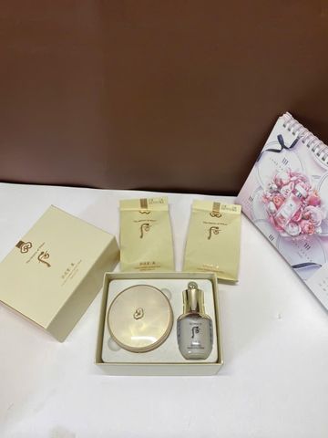 Bộ Phấn Nước Chống Nắng Whoo Gongjinhyang Luxury Golden Cushion Glow