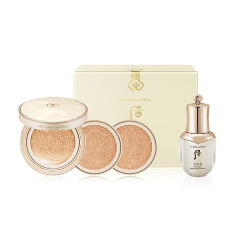 Bộ Phấn Nước Chống Nắng Whoo Gongjinhyang Luxury Golden Cushion Glow