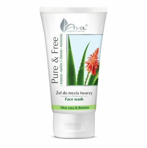 Sữa Rửa Mặt Cho Da Khô Da Nhạy Cảm Ava Pure & Free Face Wash 150ml