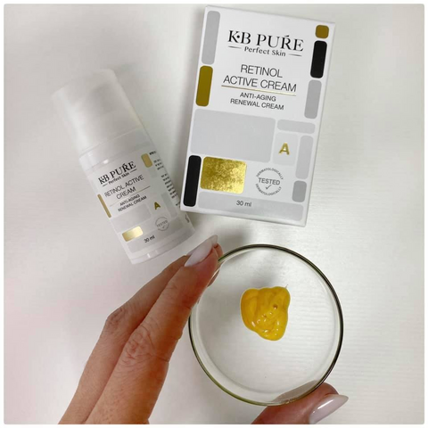 Kem ngăn lão hóa Retinol KB Pure Active Cream 30ml - Chăm sóc da tái tạo, làm săn chắc, giảm nếp nhăn, cung cấp độ ẩm cho da