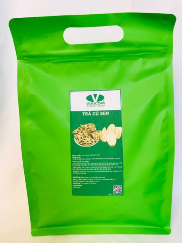 Trà Củ Sen Hương Sao Vàng Hạ Thổ 500gr - Trà Dưỡng Sinh Từ Củ Sen Tươi, An Thần, Cải Thiện Giấc Ngủ, Sức Khỏe Tự Nhiên