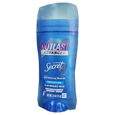 Lăn Khử Mùi Secret Ultimate 8 trong 1 dành cho Nữ 73g - Giải Pháp Ngăn Mùi Tốt Nhất từ Mỹ, Không Dây Màu, Tự Tin Suốt Ngày
