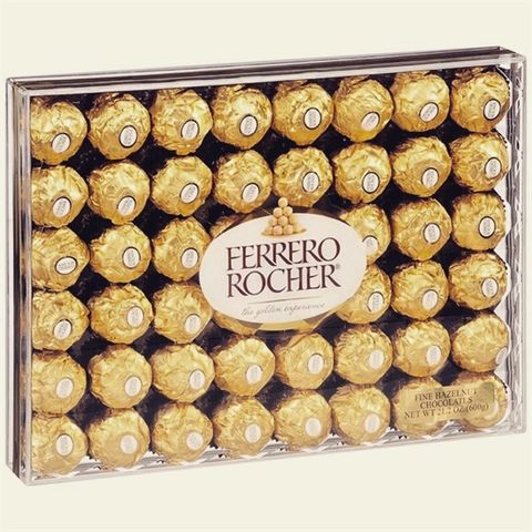 Hộp Socola Ferrero Rocher 48 Viên Cao Cấp - Chocolate Nhân Hạt Dẻ Sang Trọng, Quà Tặng Lý Tưởng Cho Dịp Sinh Nhật, Valentine