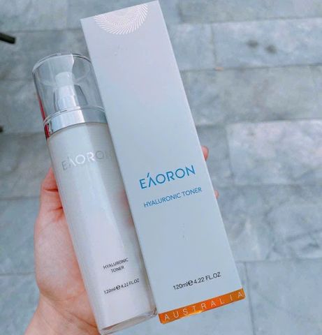 Nước Hoa Hồng Eaoron Hyaluronic Toner 120ml - Cấp Ẩm, Cân Bằng pH, Chăm Sóc Da Ngăn Ngừa Khô Ráp, Phù Hợp Với Mọi Loại Da