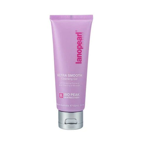Sữa Rửa Mặt Lanopearl Ultra Smooth 100ml - Gel Làm Sạch Dưỡng ẩm Chiết Xuất Thiên Nhiên, Se Khít Lỗ Chân Lông