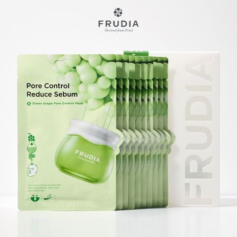 Mặt Nạ Nho Xanh Frudia Green Grape - Kiểm Soát Lỗ Chân Lông 20ml - Chăm Sóc Da Từ Thiên Nhiên Hàn Quốc