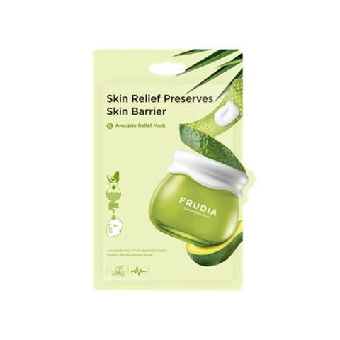 Mặt Nạ Trái Bơ Frudia Avocado Relief Mask 20ml - Dưỡng ẩm, Làm sáng da, An toàn cho da nhạy cảm, Hàn Quốc