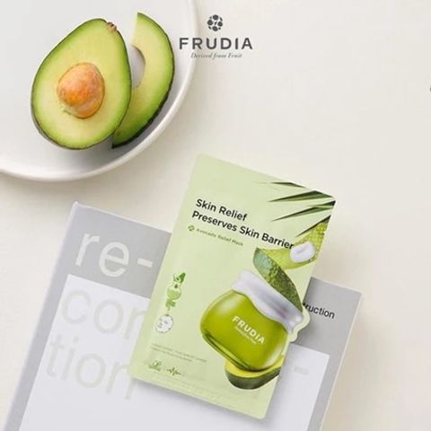 Mặt Nạ Trái Bơ Frudia Avocado Relief Mask 20ml - Dưỡng ẩm, Làm sáng da, An toàn cho da nhạy cảm, Hàn Quốc
