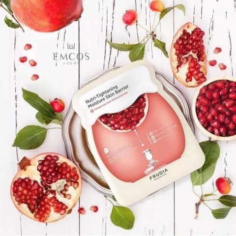 Mặt Nạ Thạch Lựu Frudia Pomegranate Nutri-Moisturizing Mask - Dưỡng Ẩm, Chống Nhăn Da Hiệu Quả - Hàng Chính Hãng Hàn Quốc 20ml