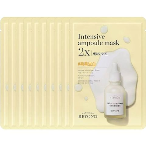 Mặt Nạ Dưỡng Ẩm Beyond Intensive Ampoule Mask 2X Ceramide Hàn Quốc - Cải Thiện Da Khô, Chống Lão Hóa, Dưỡng Sáng Da 26ml