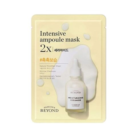 Mặt Nạ Dưỡng Ẩm Beyond Intensive Ampoule Mask 2X Ceramide Hàn Quốc - Cải Thiện Da Khô, Chống Lão Hóa, Dưỡng Sáng Da 26ml