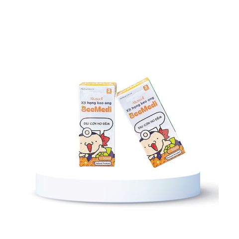 Xịt họng keo ong Altawell BeeMedi Hỗ trợ Giảm đau họng, ngứa rát họng, dịu cơn ho đêm  Hộp 30ml