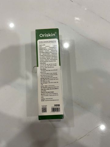 Sữa Rửa Mặt Trắng Da Oriskin Cleanser Moisturizing 60ml