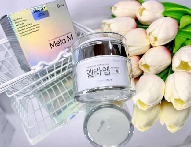 Kem Trị Nám Tàn Nhang Dr.MH Mela M Hàn Quốc 50ml - Dưỡng Trắng Da, Mờ Nám, Chống Oxy Hóa, Hiệu Quả Nhìn Thấy Sau 3 Tuần