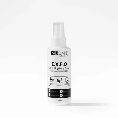 Xịt Tẩy Tế Bào Body MD Care 100ml - Sản phẩm chăm sóc body tự nhiên, làm sạch và tái tạo giảm mụn body