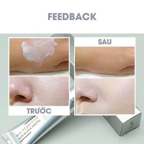 Kem Chống Nắng Usolab Bio Sensitive Sun Block Matte SPF 50 50ml - Bảo Vệ Da Khỏe Mạnh, Không Nhờn Rít, Thích Hợp Mọi Loại Da