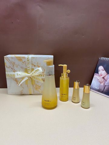 Set Sữa Rửa Mặt Su:m37 Losec Summa Foam Cleanser 200ml + 90ml - Chăm Sóc Da Nhạy Cảm, Làm Sạch Sâu, Dưỡng Ẩm Tự Nhiên