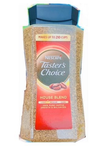 Cà Phê Hòa Tan Dạng Hạt Nescafe Taster’s Choice House Blend 397g - Hương Vị Mỹ Đậm Đà Cho Buổi Sáng Năng Lượng