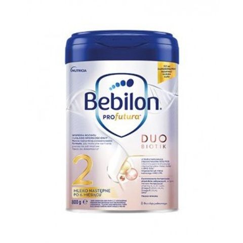Bebilon PROfutura DUOBIOTIK 2 - Sữa Bột Dinh Dưỡng Dành Cho Trẻ Từ 6 Tháng Tuổi, Chứa Vitamin và DHA 800g