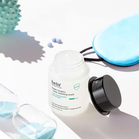 Mặt Nạ Ngủ Belif Clear Soothing Mask 75ml - Giải Pháp Dưỡng Da Nhạy Cảm, Giúp Làm Dịu, Cung Cấp Ẩm, Tươi Mát Giấc Ngủ