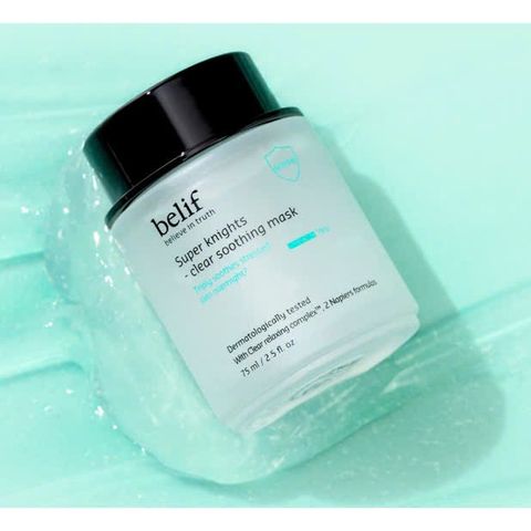 Mặt Nạ Ngủ Belif Clear Soothing Mask 75ml - Giải Pháp Dưỡng Da Nhạy Cảm, Giúp Làm Dịu, Cung Cấp Ẩm, Tươi Mát Giấc Ngủ