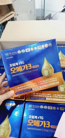 Viên Omega-3 Hanmi Hàn Quốc - Hỗ Trợ Tuần Hoàn Máu & Sức Khỏe