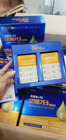 Viên Omega-3 Hanmi Hàn Quốc - Hỗ Trợ Tuần Hoàn Máu & Sức Khỏe