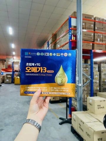 Viên Omega-3 Hanmi Hàn Quốc - Hỗ Trợ Tuần Hoàn Máu & Sức Khỏe