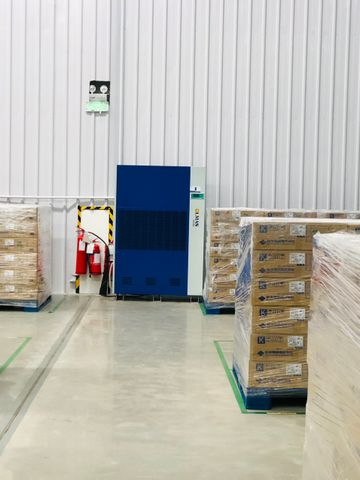 Máy Hút Ẩm Công Nghiệp Olmas 500 Lít - Hiệu Quả Chống Ẩm Mốc, Thích Hợp Cho Kho Bảo Quản Diện Tích 300-400m2